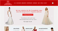 Desktop Screenshot of bm-brautmode.ch